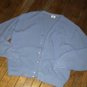Jockey Blue Men's Cardigan vintage?Sweater